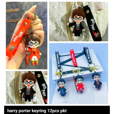 Naruto & Harry potter Keychain