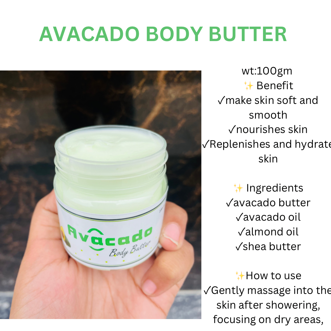 Avocado Body Butter