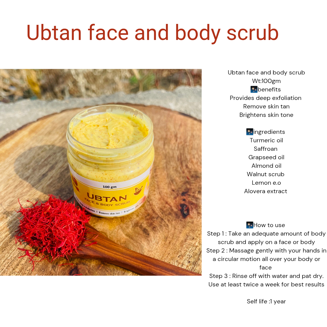 Ubtan Face and Body Scrub