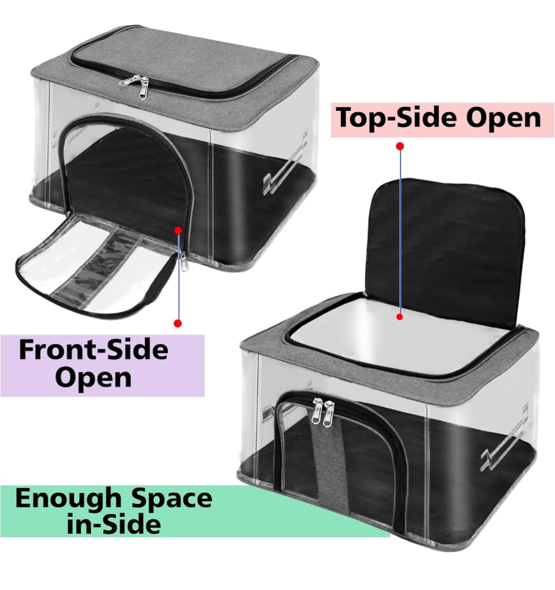 26 LTR TRANSPARENT STORAGE