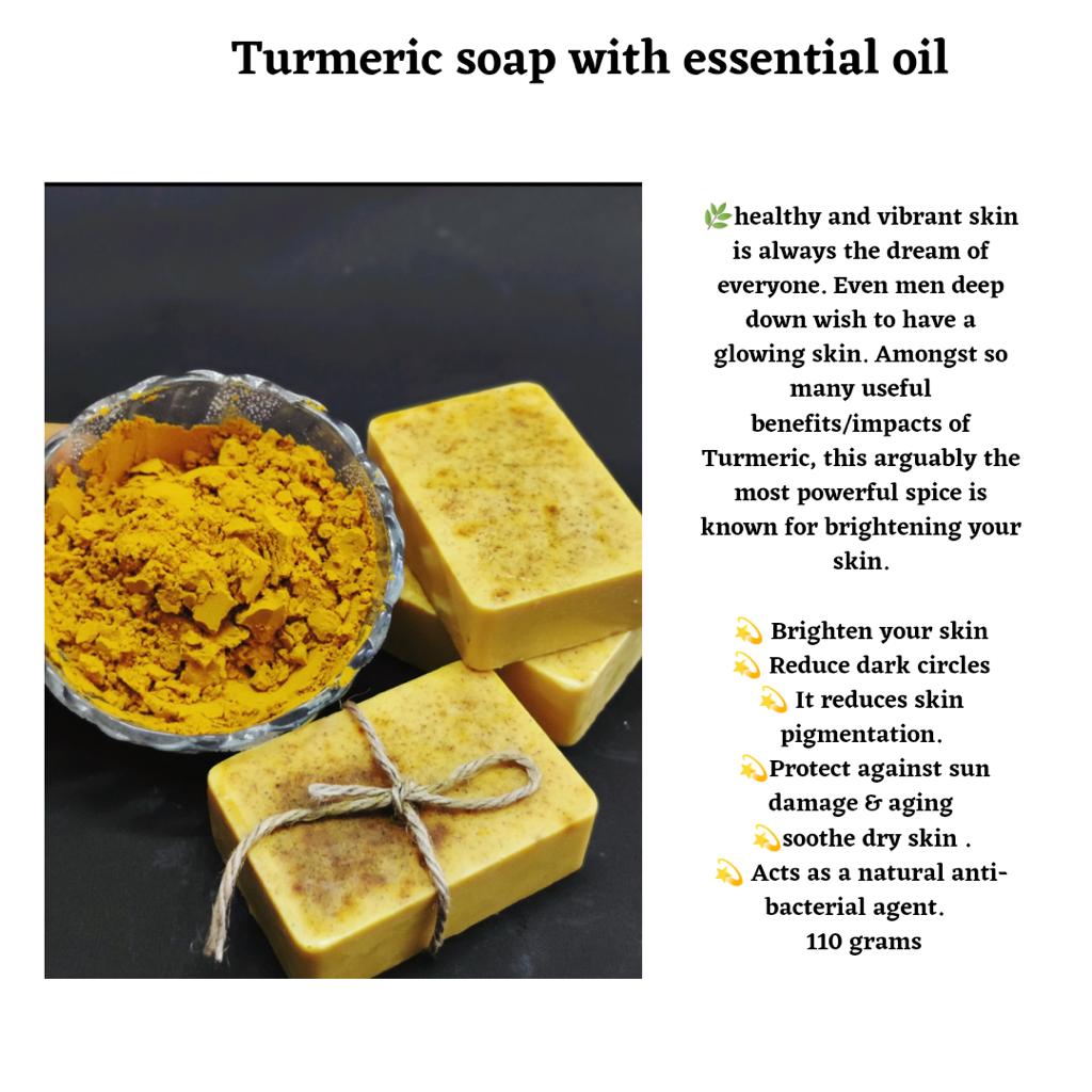 Turmeric Soap with Essential Oil