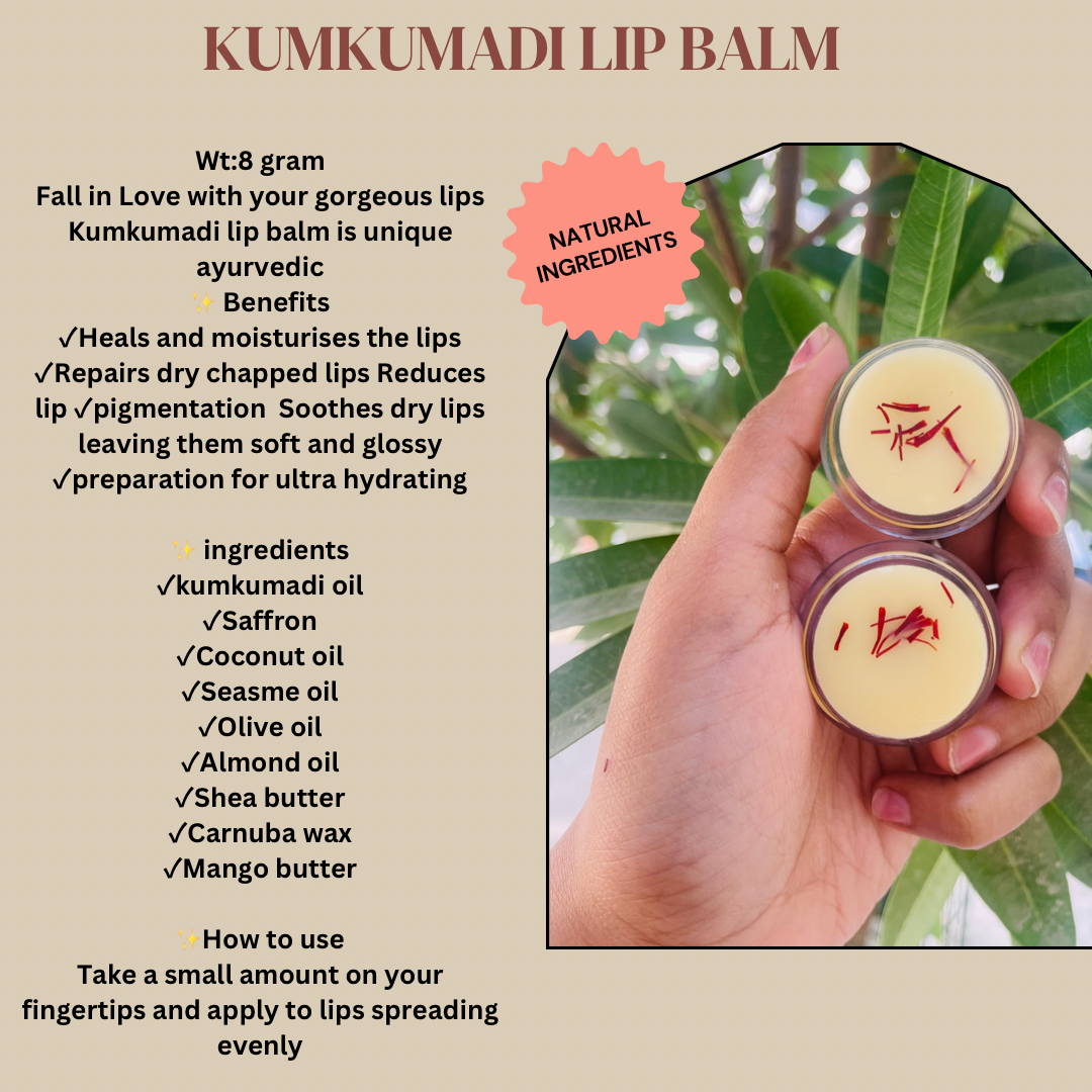 Kumkumadi Lip Balm