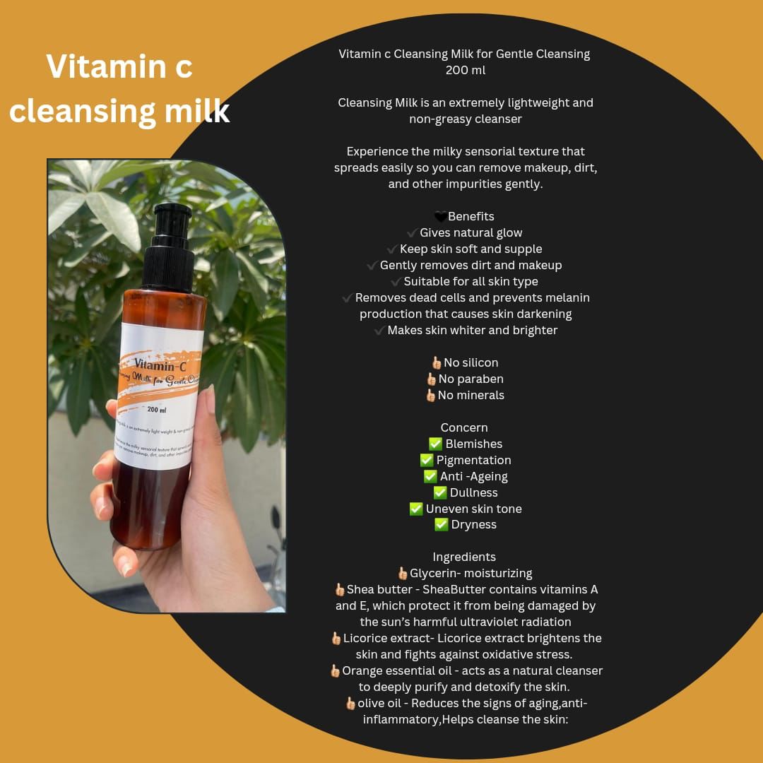 Vitamin C Cleansing Milk