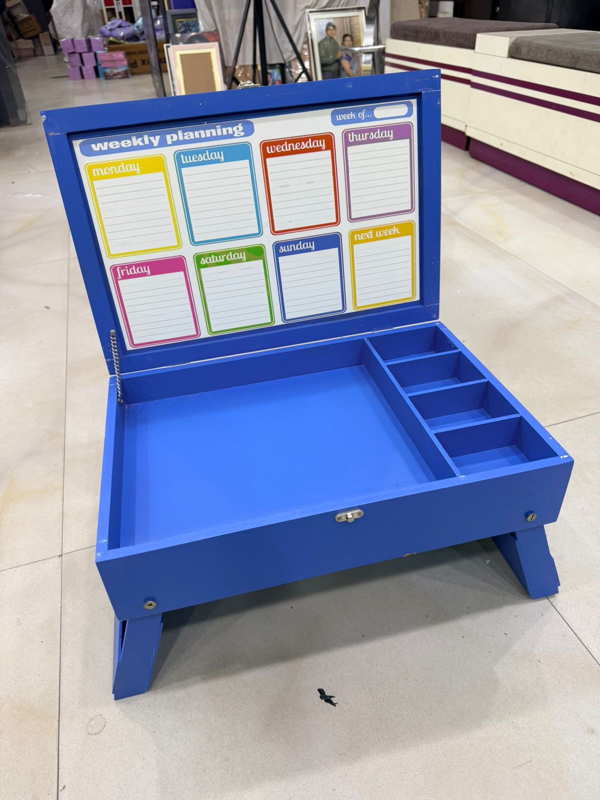Personalized Kids Study Table With Storage