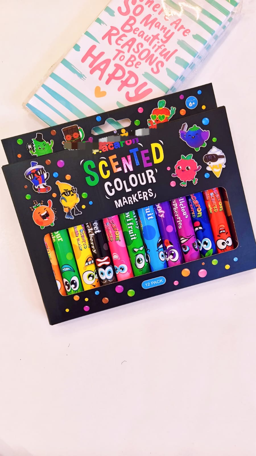 12 Shades Scented Markers