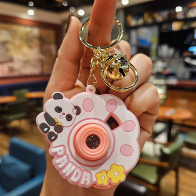 Cute Panda Projector Keychains