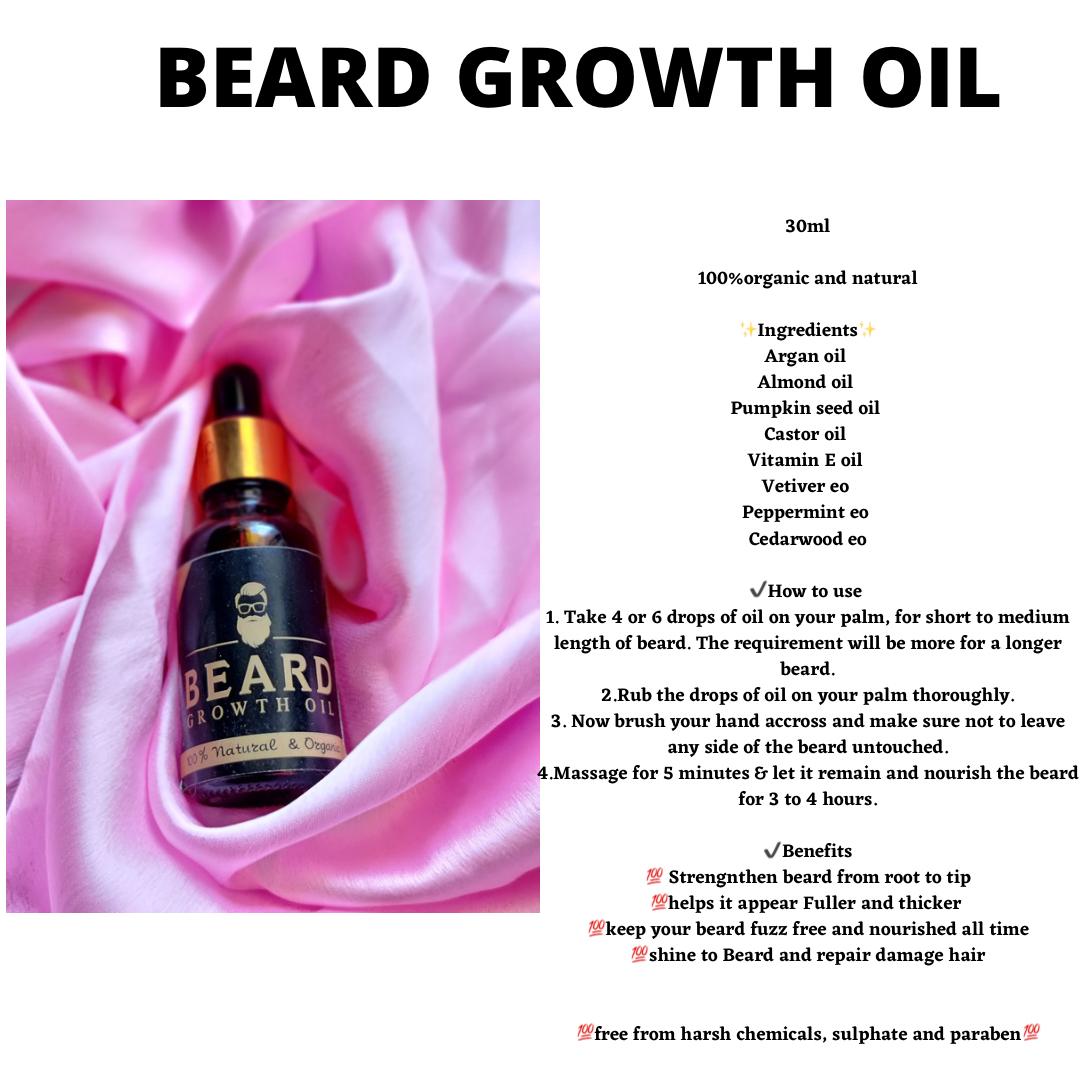 Beard Growth Oil
