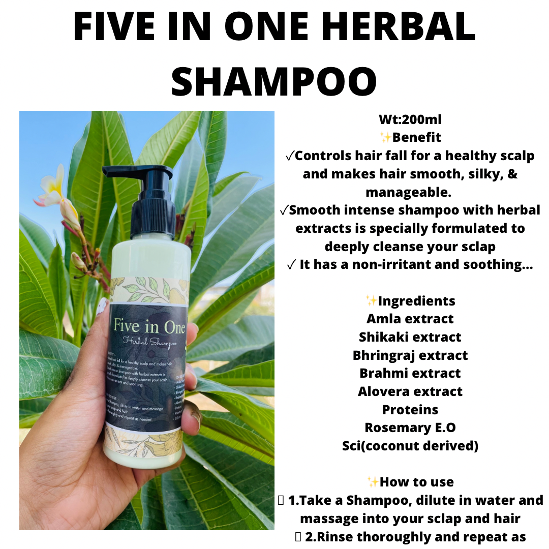 Five in One Herbal Shampoo