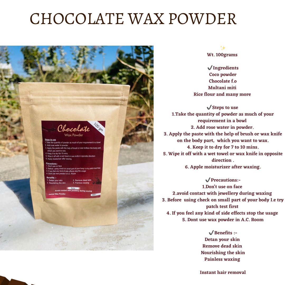 Chocolate Wax Powder