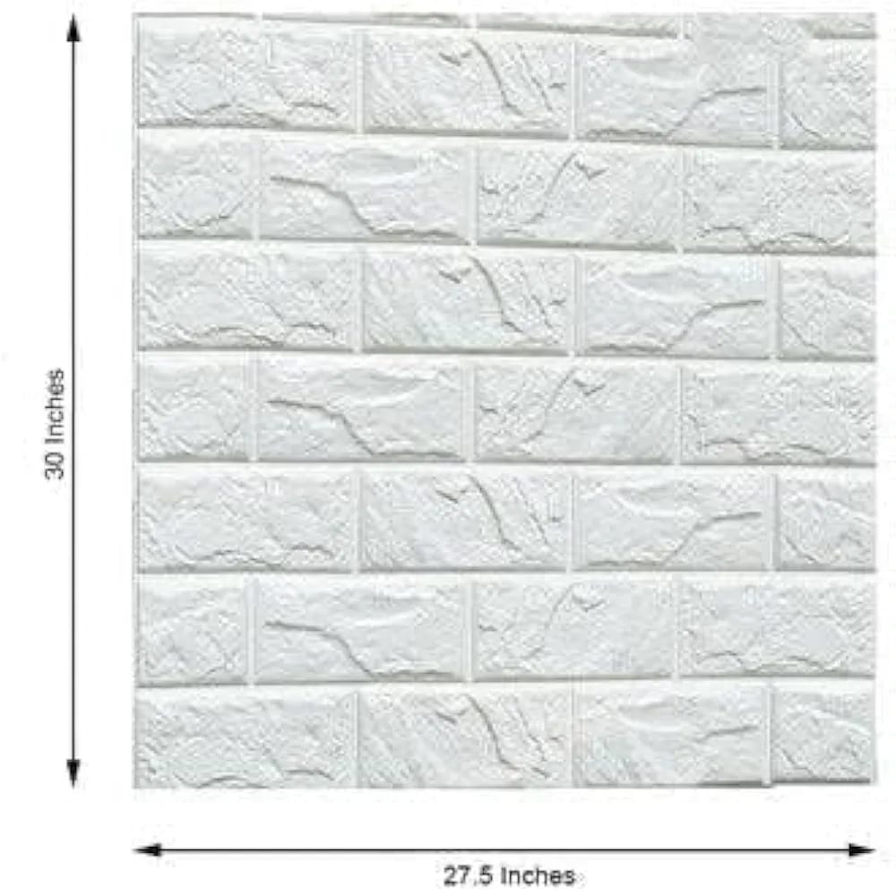 Wall Stickers Wallpaper PE Foam Brick Design