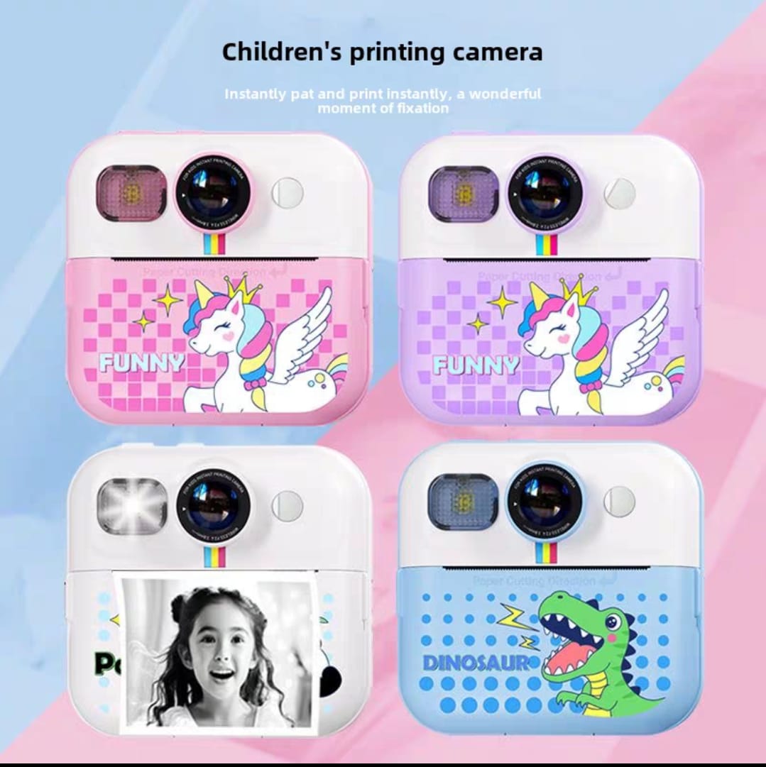 Instant Print Roll Camera