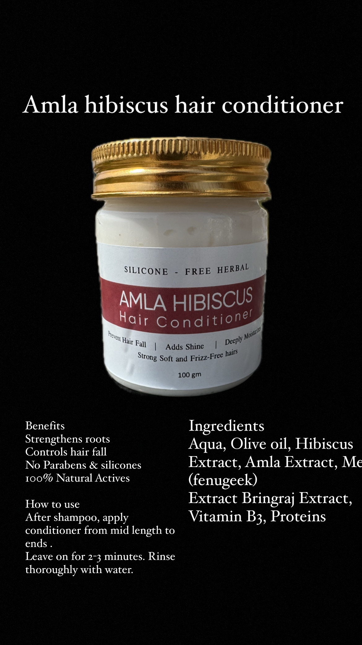 Amla Hibiscus Hair Conditioner