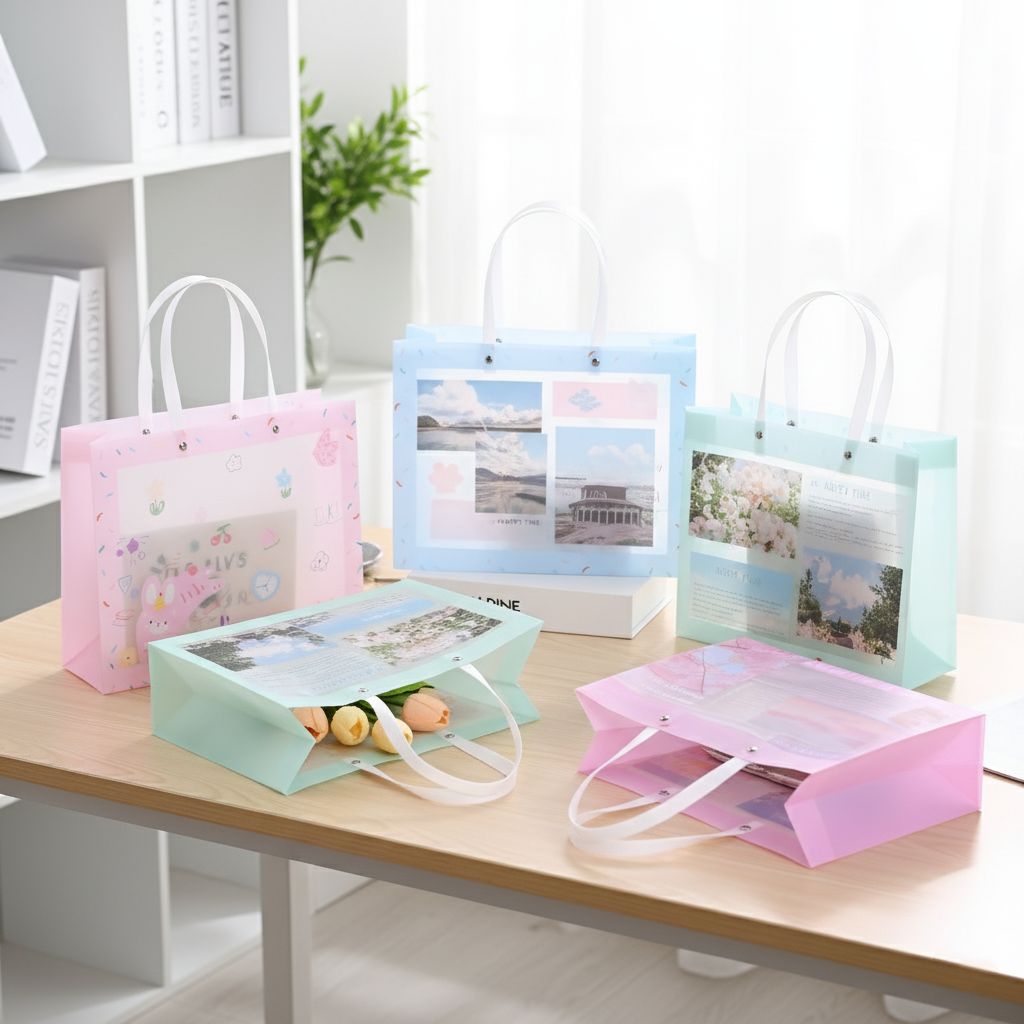 Romantic Story PVC Gift Bags