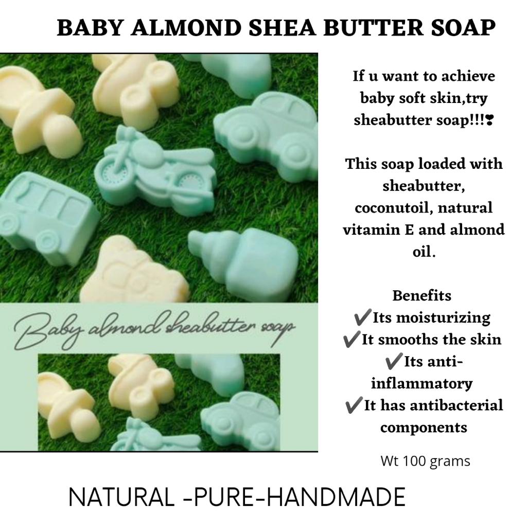 Baby Almond Shea Butter Soap