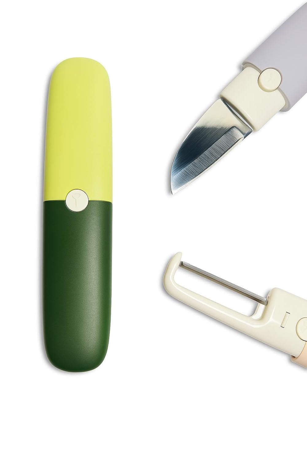 Multipurpose Kitchen Knife & Peeler Set With Cover