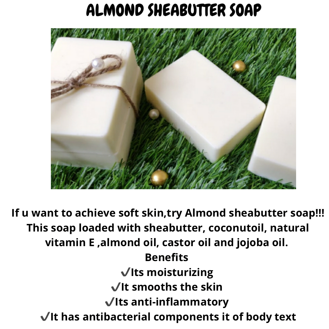 Almond Shea butter Soap