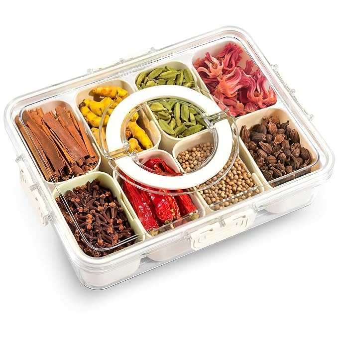 8 Grid Food Container Box