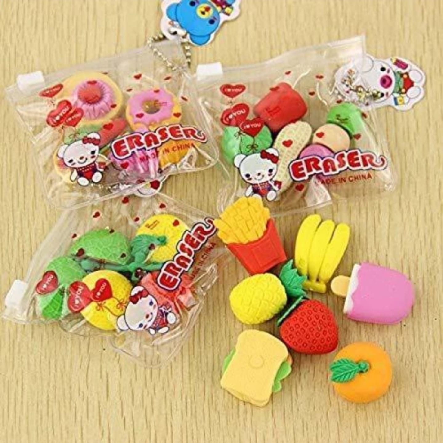 Fruit & Vegetable Eraser