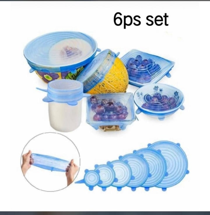 SILICON 6PCS LID SET