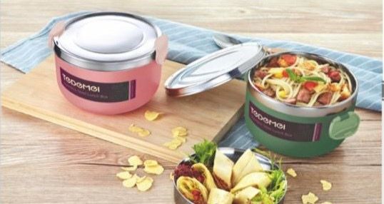 TEDEMEI round lunch box