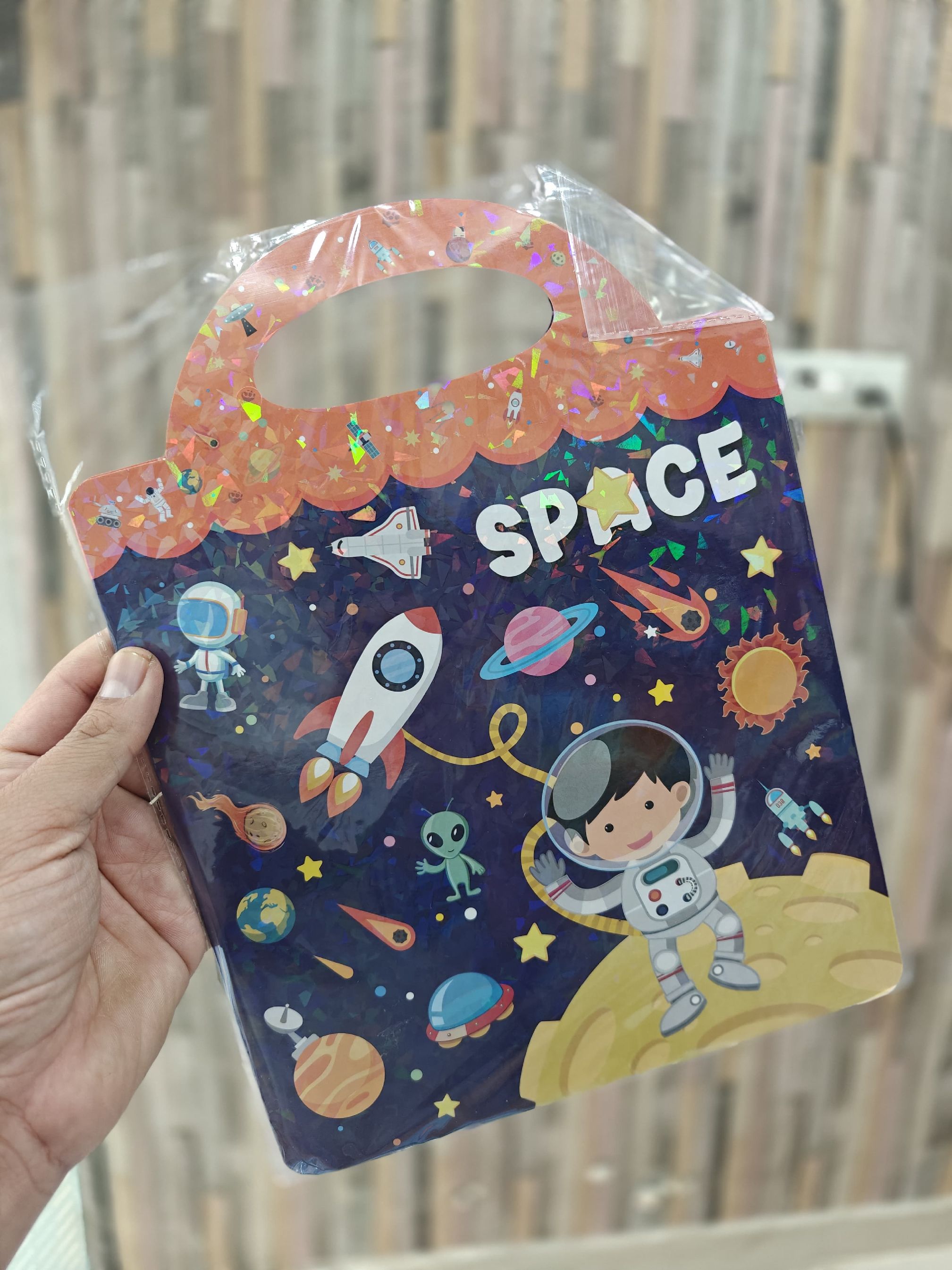Holographic Diy Reusable Stickers Book
