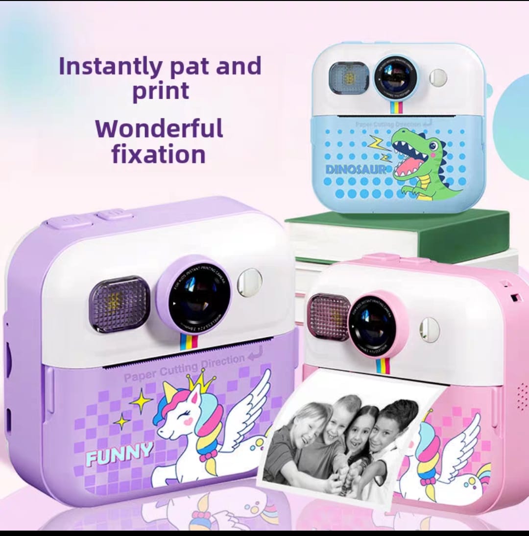 Instant Print Roll Camera