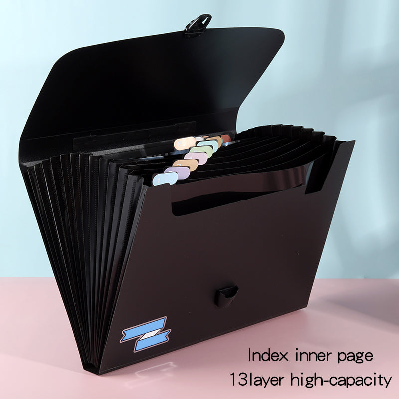 Space Theme A4 Size Document Folder Briefcase