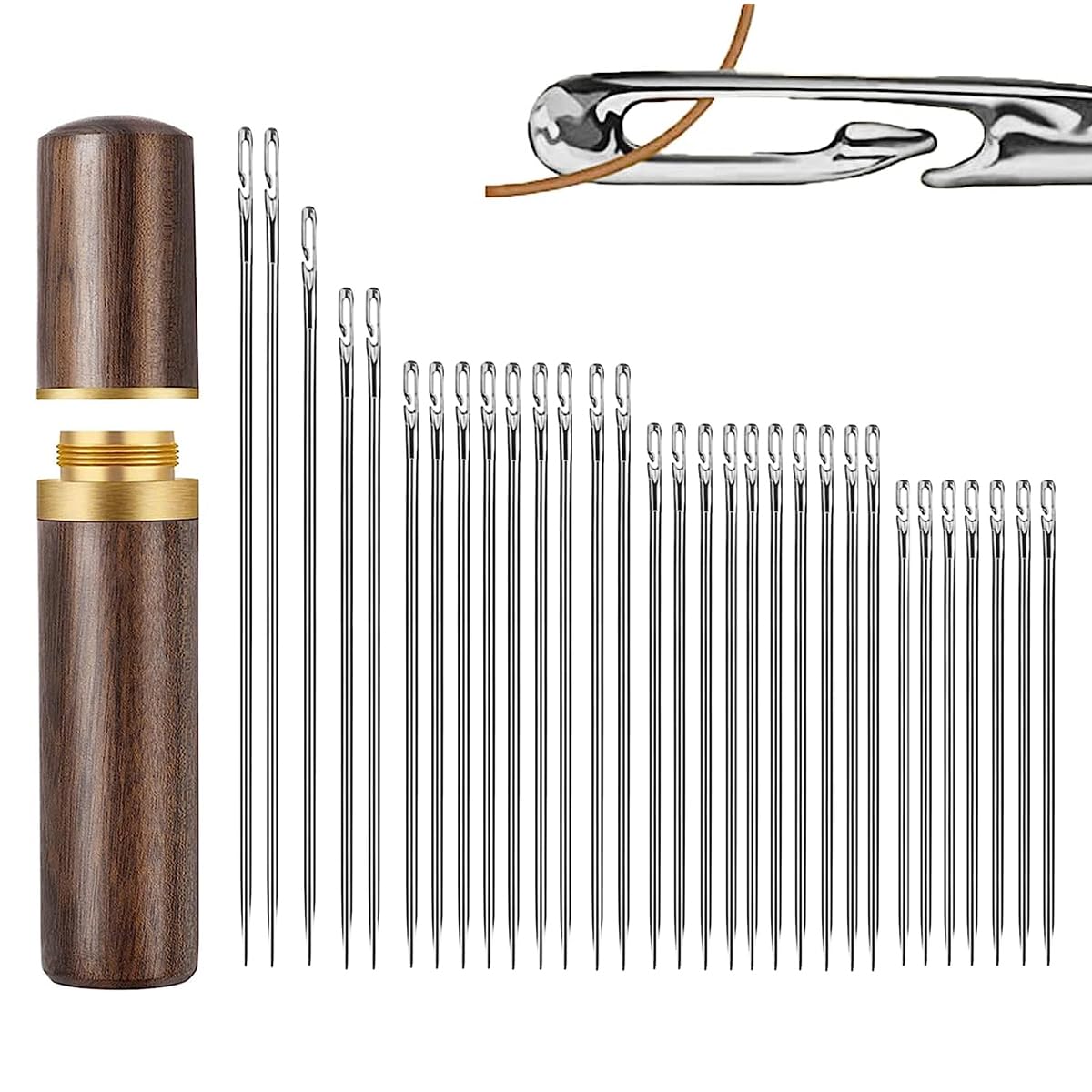 Quilting Needle Self-Threading