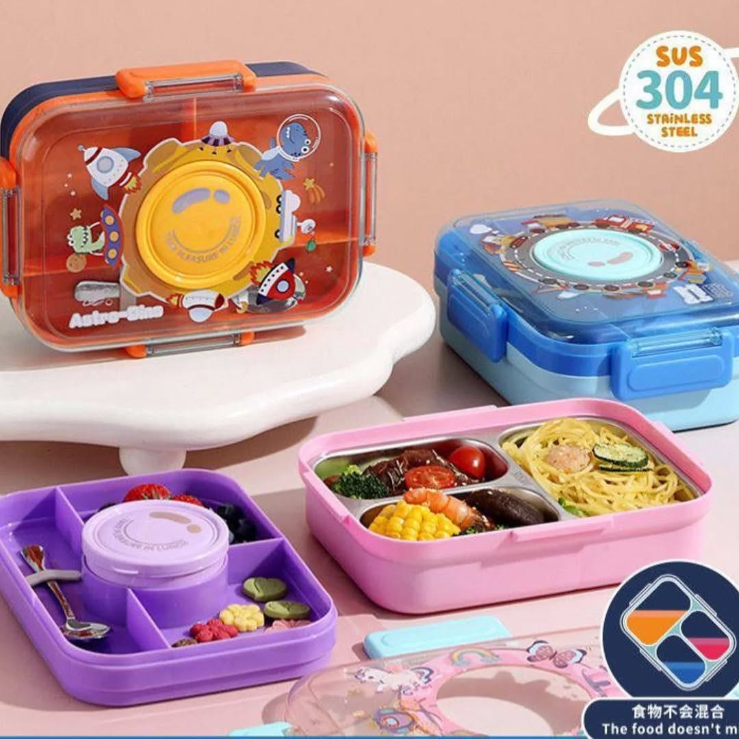 3 Grid Lunch Box