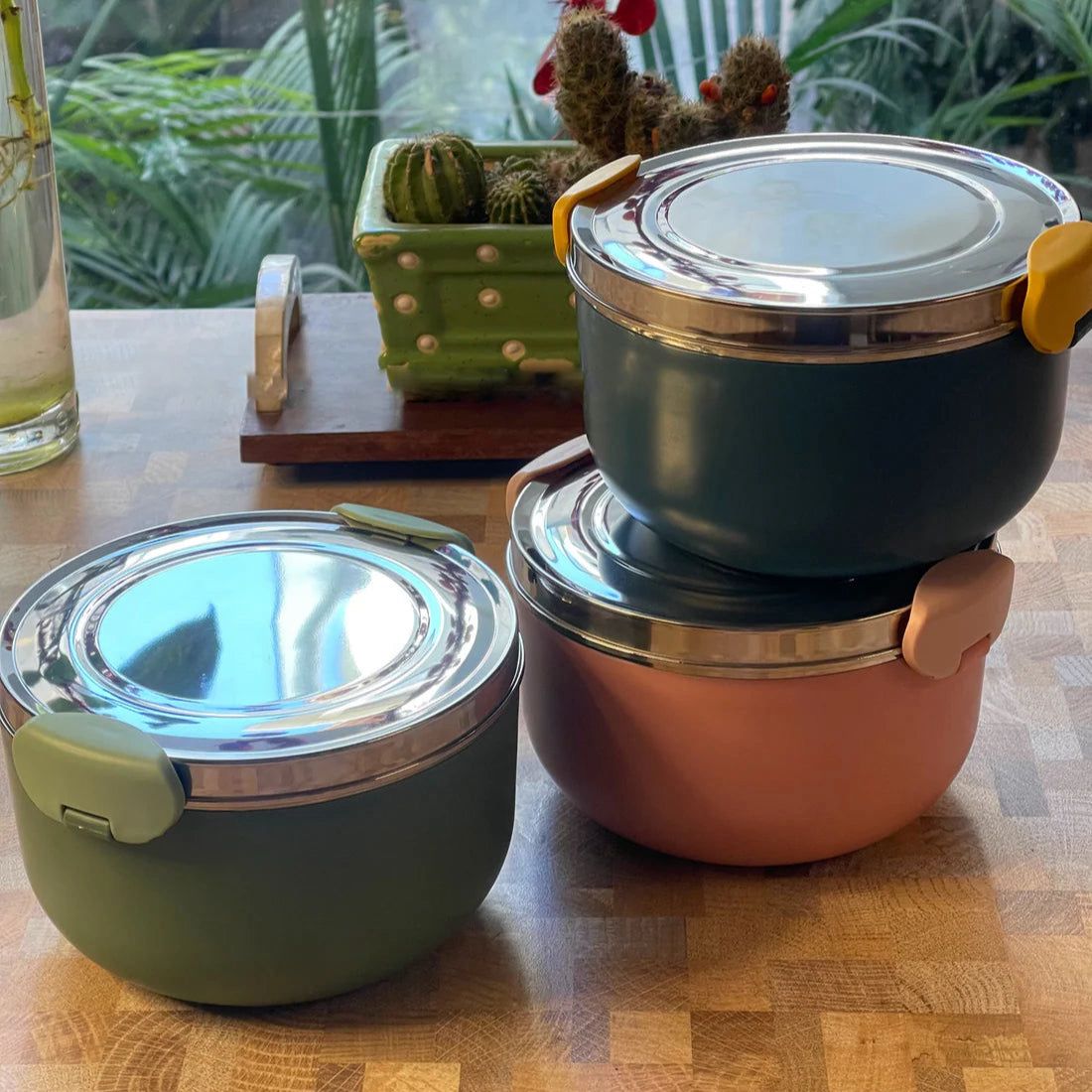 TEDEMEI round lunch box